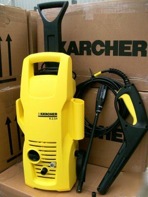 Karcher K254 pressure washer c/w wheels
