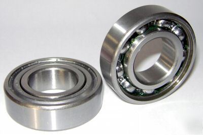 6205-1Z ball bearings, 25X52 mm, 6205Z, open 1 side