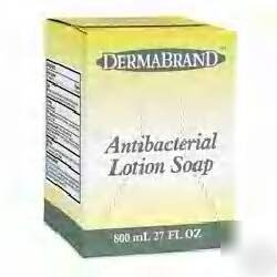 Antibacterial lotion hand soap 800 ml, 12 refills