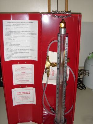Kuhlman gas pressure test gauge mint condition 