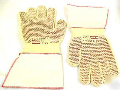New north grip n kevlar hot mil gloves lot 52/7456C 12