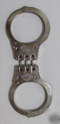 Fbipal e-z grab triple hinge handcuff case s-10 (bw)