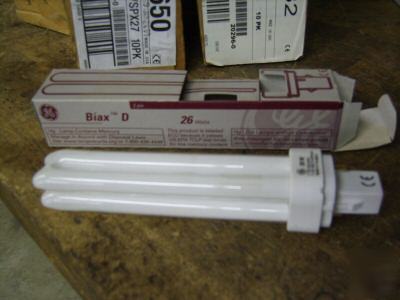 New industrial ge fluorescent bulbs biax s,d 