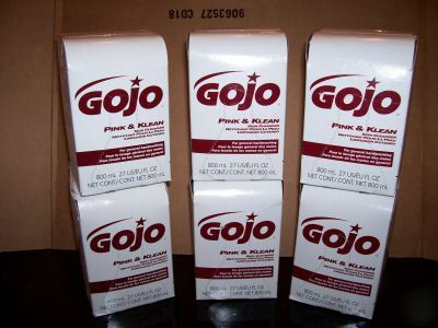 Gojo lotion skin cleanser 800ML refills case of 6