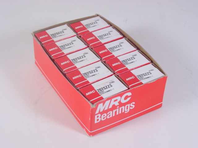 New mrc 202SZZ3 bearing steel 5/8X35X11- box of 10 