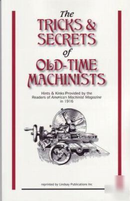 Tricks & secrets of old-time machinists - how to book