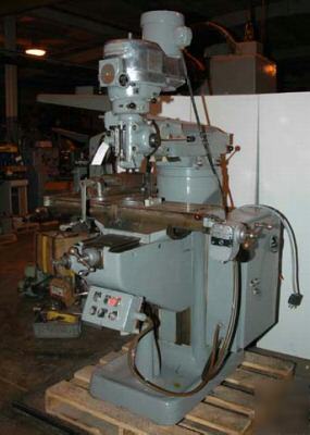 Bridgeport milling machine - 1-1/2HP