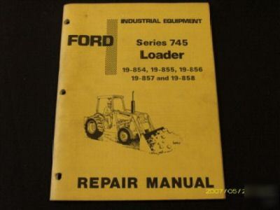 Ford series 745 loader service repair manual 1