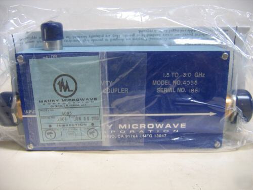 Maury microwave directional coupler 4095 * *