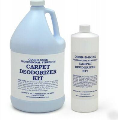 Odor-b-gone carpet deodorizer kit remove cat urine odor