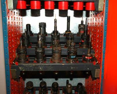 Tooling cabinet with cat 45 tooling: