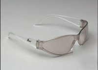 12 safety glasses clear in/out mirror wraparound lot