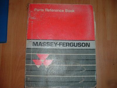 Massey ferguson parts reference book