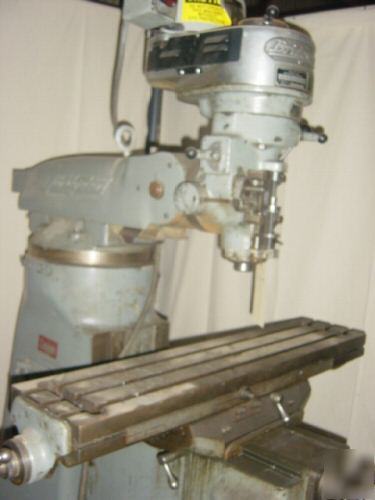 Bridgeport manual milling machine 42