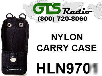 Motorola HLN9701 nylon carry case belt loop for PR400