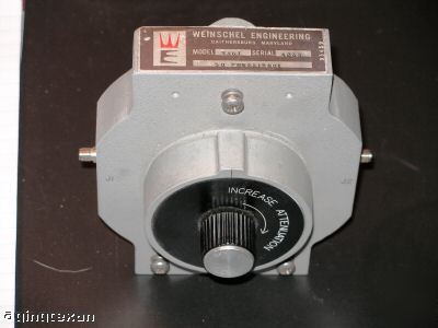 Weinschel model 9461 step attenuator