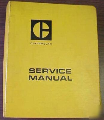 1977 caterpillar V160 thru V300 forklift service guide