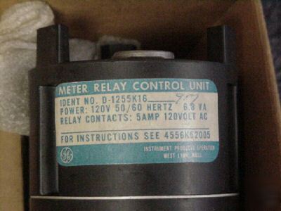 Lfe general electric meter display relay + eil gage 