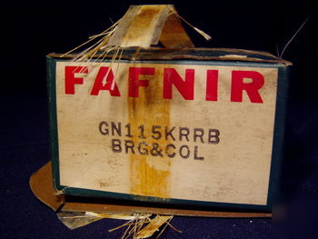 New fafnir GN115 GN115KRRB brg&col ball bearing