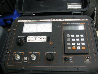 P1 wavetek SAM1500 signal analysis meter