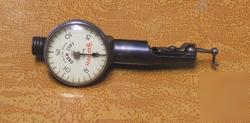 Vintage starrett last word dial indicator & holding jig