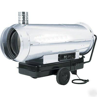 Heater portable diesel - 290.000 btu - jobsite heater