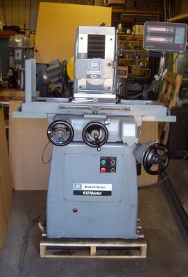 Brown & sharpe surface grinder 612 master, w/readouts