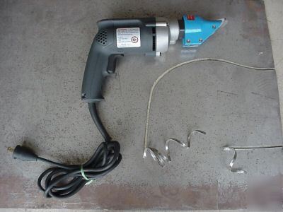 Electric shear kett-440 portable metal cutter cutting
