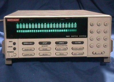 Keithley 7001 switch mainframe