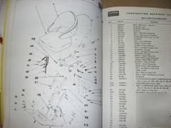 Michigan model 410 tractor scraper parts manual