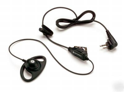 Motorola DTR550/650 earpiece w/in-line mic & ptt