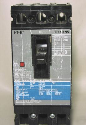Siemens ite ED43B050 circuit breaker 3P/480V/50A lnc