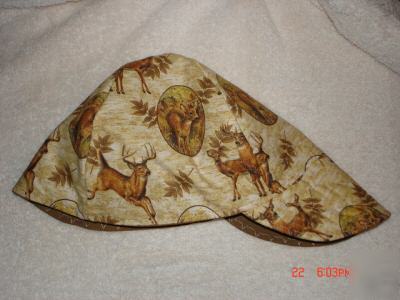 Welding cap hat beanie style reversible - deer