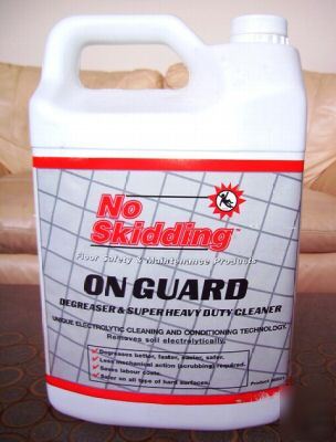 Industrial strength cleaner & degreaser - on guard