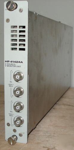 Hp 41424A v source / v monitor unit