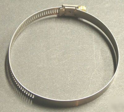 #HC64 - stainless steel hose clamp - 3-9/16