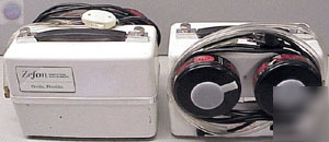 Lot 2 zefon air filter pumps /w isi filter cartridges