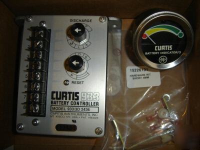 New curtis 933/3 24/36V fuel gage & battery controller 