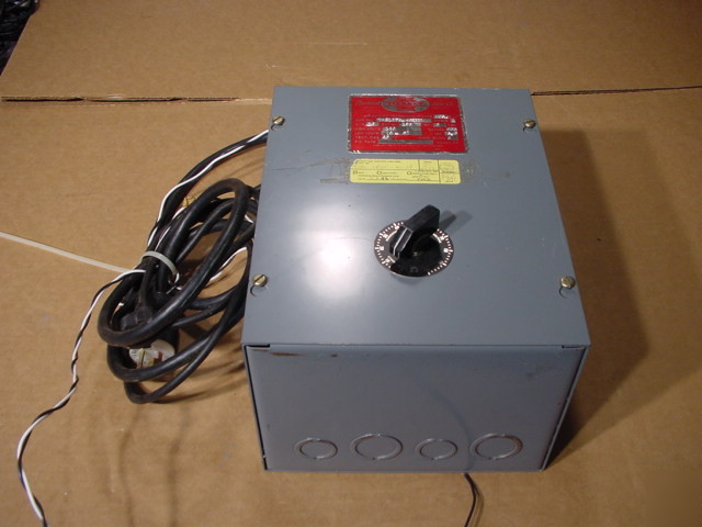 Tierney air cooled transformer acs
