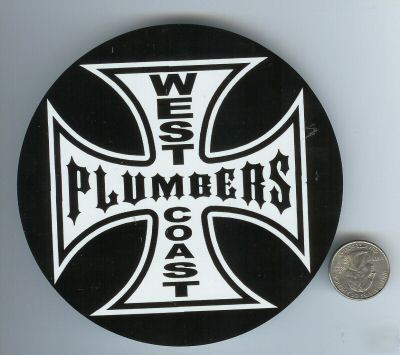 Wc plumber decal for plumbing