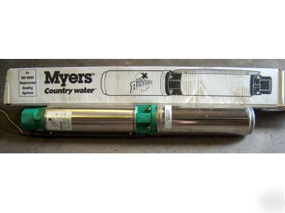 Myers rustler submersible well pump 1/2HP 12 gpm 115V