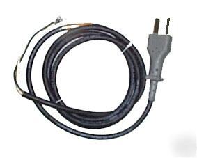 Crowfoot golf cart charger plug and cord assy.