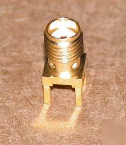 10 molex sma gold plated surface mount pcb connectors
