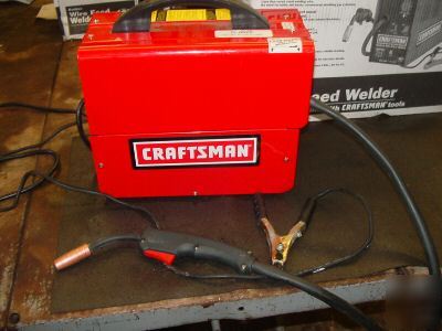 Craftsman gasless wire feed welder 120V 60AMP used