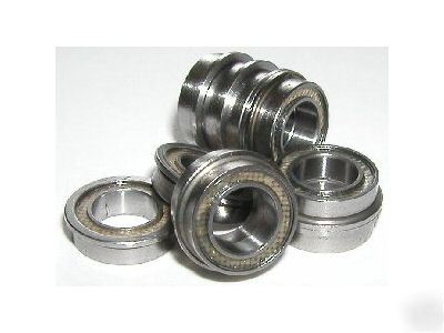 10 bearing 5X10 flanged bearings with teflon seals