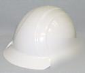 New 12 white hard hats hardhats case lot made in usa