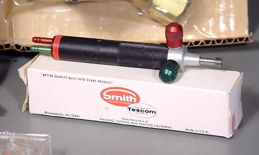 New smith oxy acetylene welding micro torch tanks kit
