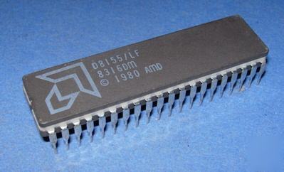 Amd D8155/lf 40-pin cerdip cpu vintage 8155