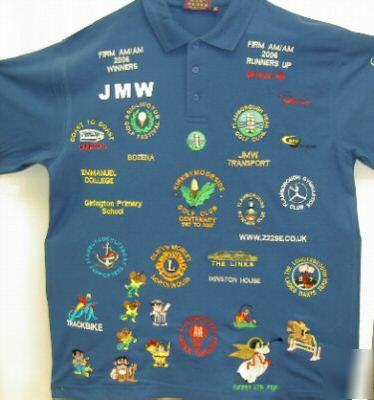 Embroidered & printed workwear sportswear clothing 