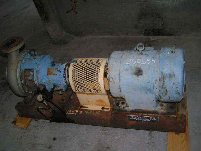 Goulds centrifugal stainless steel pump 3X4X10